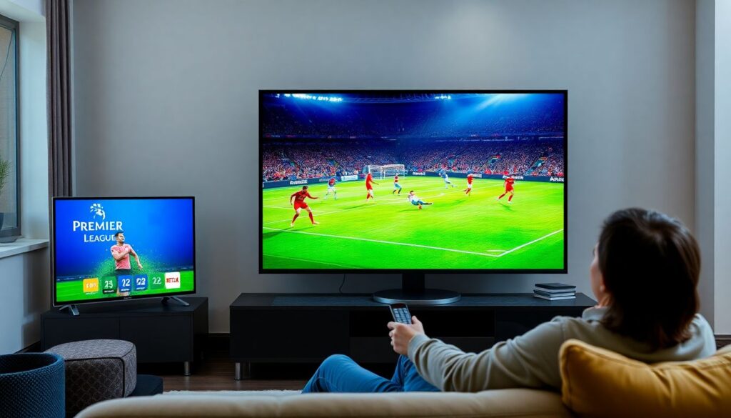 Лучшие площадки для онлайн-трансляций матчей Премьер-лиги в реальном времени - иллюстрация