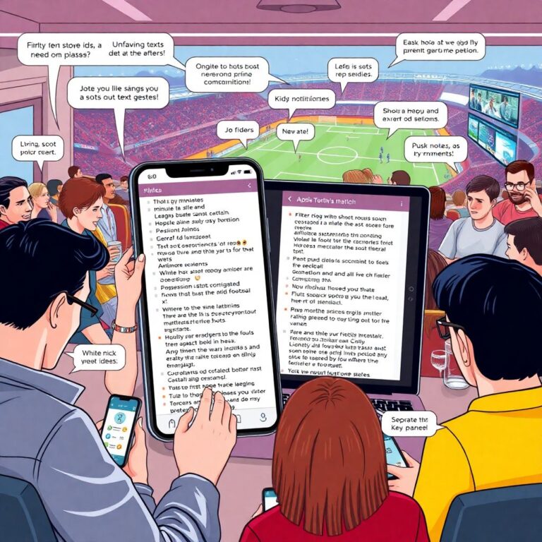 Влияние текстовой трансляции на фанатскую аудиторию Премьер-лиги онлайн