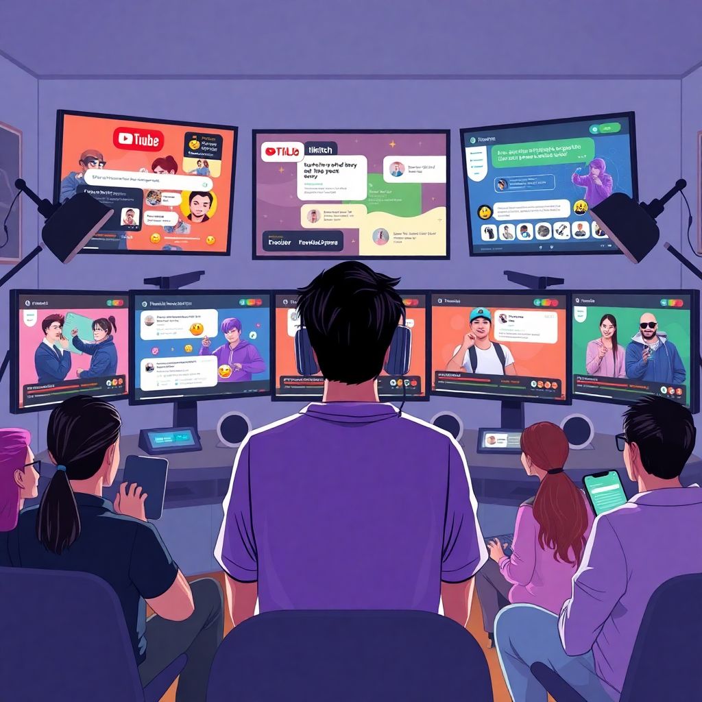 Психология восприятия живой трансляции в интернете и влияние на зрителя