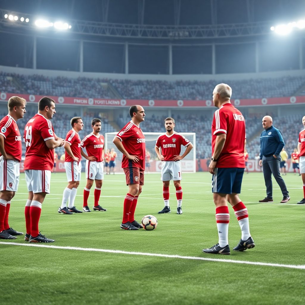 Тихонов, Титов и Мостовой в матче легенд памяти Никиты Симоняна «Спартака»