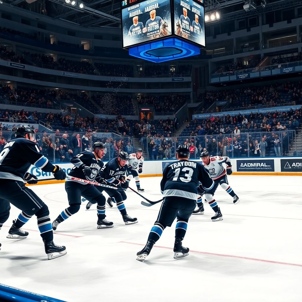 Трактор продлил победную серию, обыграв Адмирал во Владивостоке в КХЛ