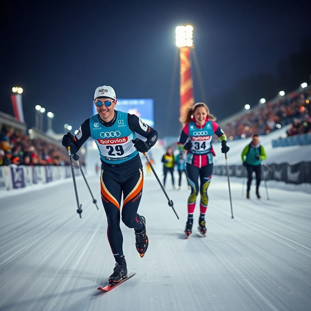 Маковеев и Кондаранцев выиграли шоу‑гонку на «Гонке Легкова» в Москве