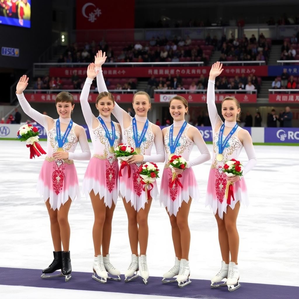 Российские фигуристы выиграли все виды на юниорском Гран-при в Сиане