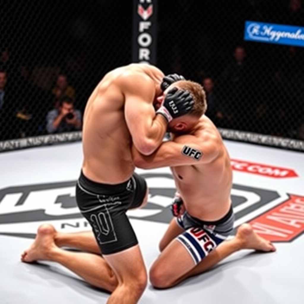 Умар Нурмагомедов дебютировал в Ufc и победил Сергея Морозова удушением